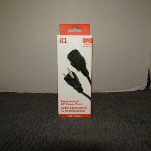 iQ Replacement AC Power Cord 1.8m